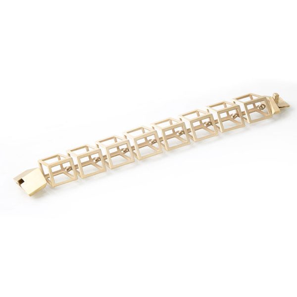 Tvar bracelet goldplated